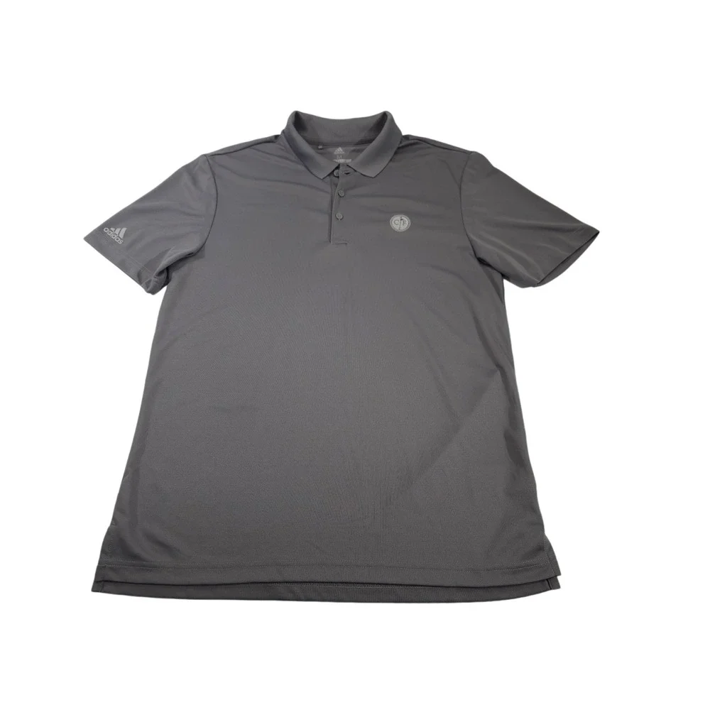 Men's M Adidas Conway Farms Golf Club Short‎ Sleeve Polo Shirt Top Tee T-Shirt